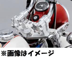SHIFT UP モンキ- ハンドルビレットブラケット/ノブセット (BLK/SLV) (205032-63)の通販はその他バイクパーツ