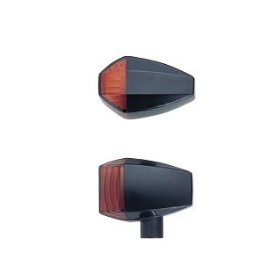 POSH Faith ポッシュフェイス CB1300SF’98-’02ZRクリスタルカットレンズW(BK/アンバ-) (053485-06)