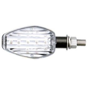 POSH Faith LIGHT Weight LEDウインカー (S) クリアー/BK (096052-06)