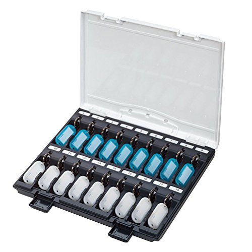 KOKUYO コクヨ キーファイル【KEYSYS】スリムサイズ鍵18個収容可能白フタタイプ (KFB-A4W)
