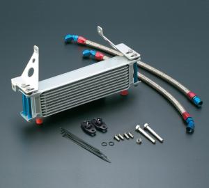 ACTIVE/14051514B OILクーラーステーSET ストレート 9-10R BLK仕様 CBR400F※ステーのみの通販は