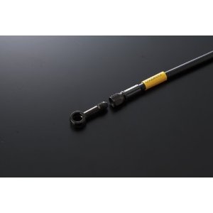 BUILD A LINE ユニバーサル ブレーキホース ロードモデル用 ステンレス(ブラック)フィッティング ブラックホース ホース全長1135mm C31095の通販は 6,141円