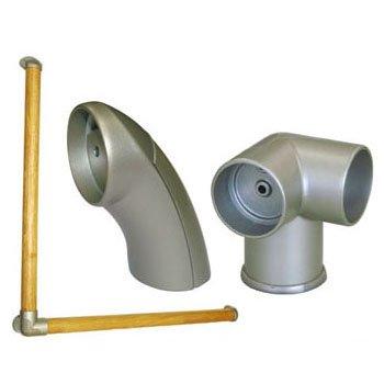 OMSORG SO-TD5-450 いたわりエコ手すりディンプル L型 35×450×450 (箱入)の通販は 4,941円