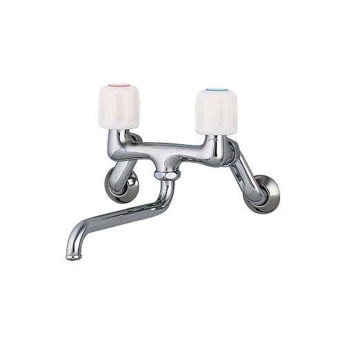 KAKUDAI カクダイ 1280S-170 2ハンドル混合栓の通販は 6,859円