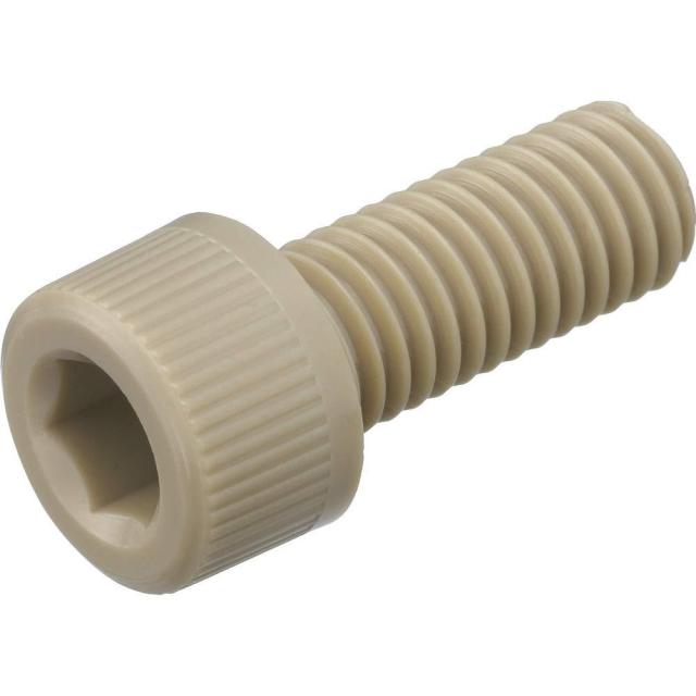 TRUSCO トラスコ中山 TRUSCO ポリエーテルエーテルケトン 六角穴付低頭ボルト M6X20 50本入の通販は