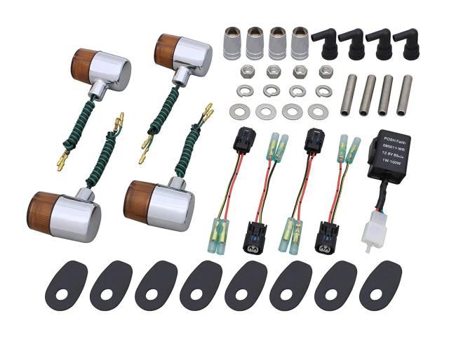 POSH(ポッシュ) ポッシュ(POSH) ウインカーキット 71タイプウインカーキット クラシカル メッキボディ/オレンジレンズ Z900RS(2018-2019) 132091-53の通販は