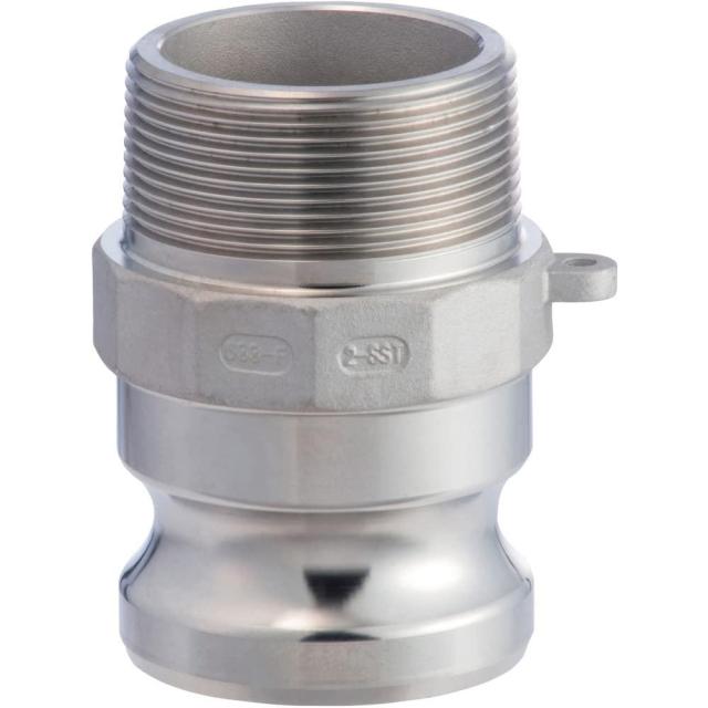 トヨックス(TOYOX) トヨックス 633-FB カムロック アダプター 雄ネジ 2-1/2インチ ステンレス SST