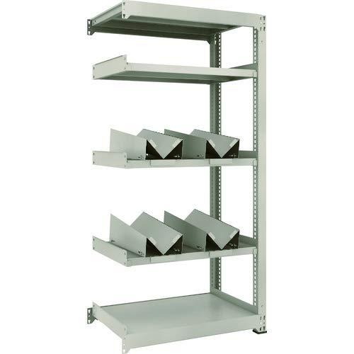 TRUSCO トラスコ中山 TRUSCO  M3型中量棚 900XD571XH1800 缶受X4付 連結