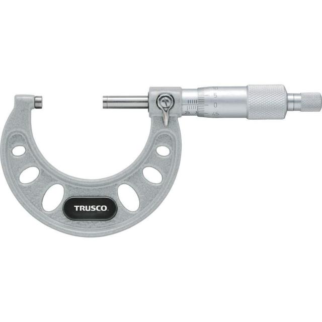TRUSCO トラスコ中山 TRUSCO 標準外側マイクロメータ 測定範囲25〜50mm