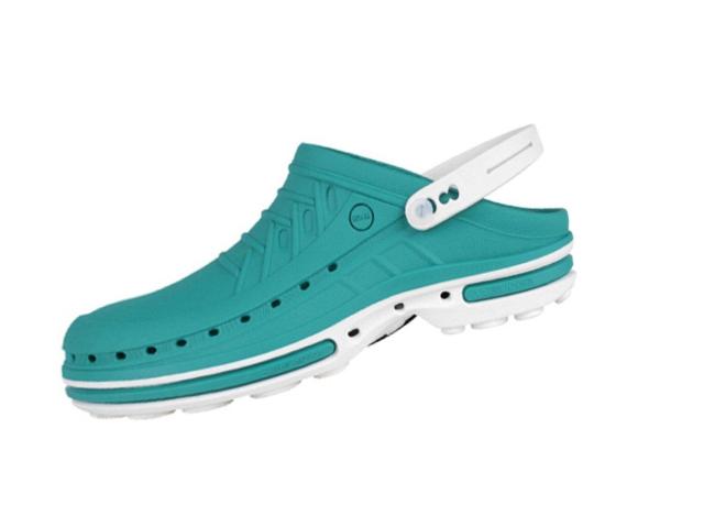 WOCK CLOG グリーン 24.5〜25.5 オートクレーブ対応134°C