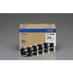 BROTHER ブラザー ブラザー工業 強粘着ハイグレードテープ 24mm HGe-S251V