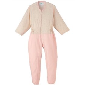 日本エンゼル コンビネーション【フルオープン型】ツイル オールシーズン レーシーフラワーローズピンク M (5038)の通販は