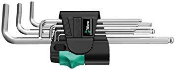 Wera社 ※Wera ステンレスヘックスキーセット 3950PKL9   1361 3927997の通販は