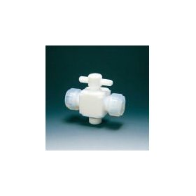 フロンケミカル フッ素樹脂 二方バルブ接続 10φ NR0028-003 1個の通販は