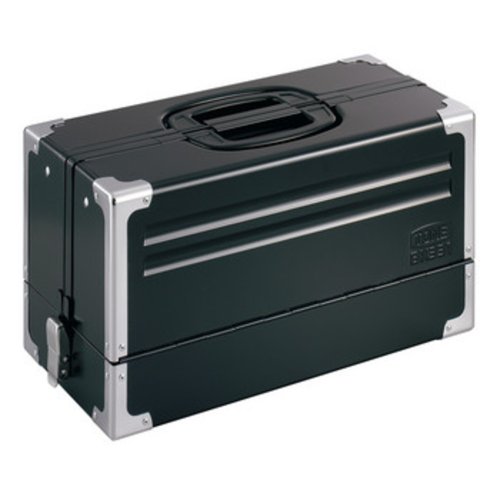 ※TONE ツールケース (メタル) V形3段式 マットブラック BX331BK   8100 3904393