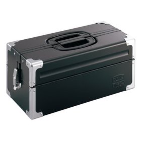 前田金属工業 ※TONE ツールケース (メタル) V形2段式 マットブラック BX322BK   8100 3904342の通販は 11,353円