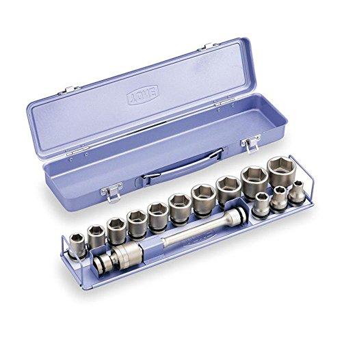 ※TONE インパクト用ソケットセット (メタルトレー付) 15pcs NV4132   8100 3876772