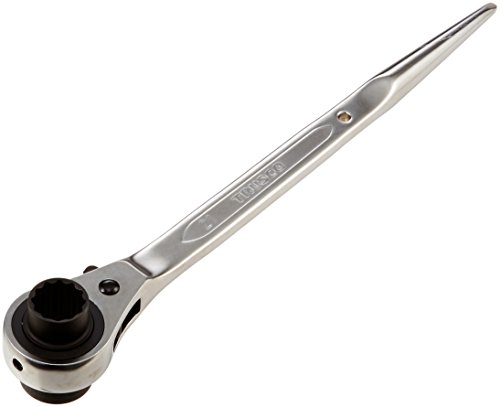 TRUSCO トラスコ中山 ※TRUSCO 両口ラチェットレンチ (爪式) 六角対辺:21×26 TRW2126   3100 3895009