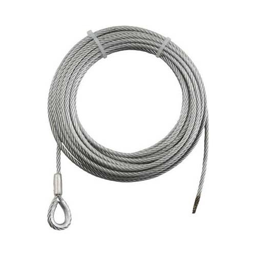 TRUSCO トラスコ中山 ※TRUSCO 手動ウインチ用ワイヤーΦ6×20M用 (シンブル入りロック加工) WWS620   3100 3925595の通販は 13,846円