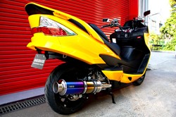 BEAMS SS400チタン SP SKYWAVE250 JBK-CJ46A 22年騒音規制対応 G320-12-000 ※メーカー在庫わずかの通販は