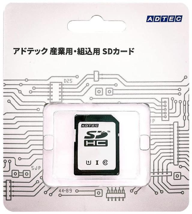 アドテック EHC16GSITFCECDZ ADTEC 産業用 SDHC 16GB Class10 UHS-I U1 SLC(EHC16GSITFCECDZ)の通販は