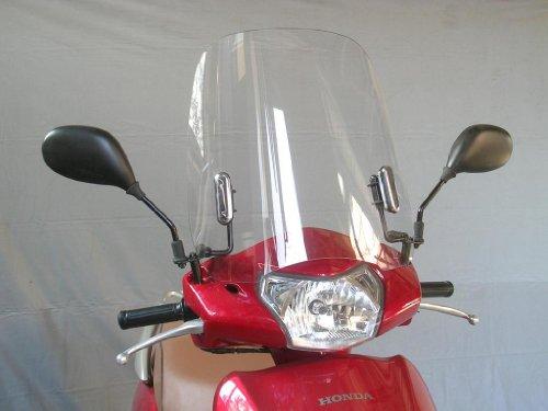 旭精器製作所 ウインドシールド LE-03 適合:リード JF19/リード EX JF19 受注生産品、注文後キャンセル不可
