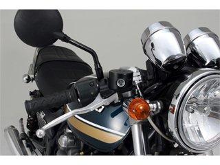 DAYTONA デイトナ (74755)レトロブレーキM/C(1/2)クロ/シルバー