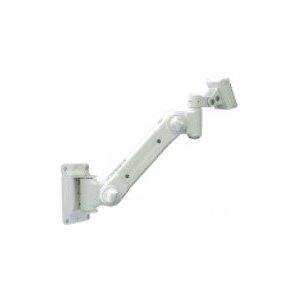 ライブクリエータ ARM2-20W 液晶モニター用スタンダードアーム アイボリー/壁面/低荷重 VESA75・100対応