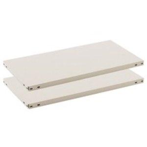 ライオン事務器 軽量物品棚(追加棚板2枚セット 1200×450)(LE-C1245)