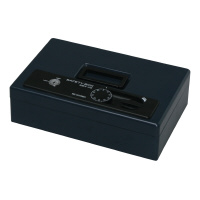 IRISOHYAMA アイリスオーヤマ 手提げ金庫 SBX-A5SH ダークブルー 558240/SBX-A5SH 1個