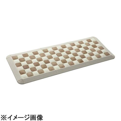 アネスティカンパニー 珪藻土 ジョイント式バスマット 大ベージュ HO1971【ZKI1303】の通販は 14,640円