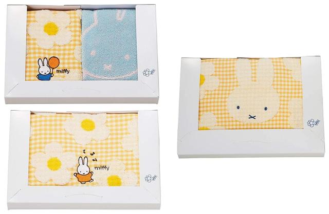 丸眞 タオルギフト miffy ミッフィー ミッフィーとお花畑 5935007100 MF-0850 ハンドタオル2枚/フェイスタオル1枚/バスタオル1枚の通販は 5,893円