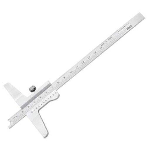 松井精密工業 松井 デップスゲージ 普通型 品番:13577 サイズ:250mm カラー:D-25の通販は
