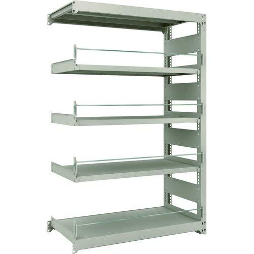 TRUSCO(トラスコ中山):ＴＲＵＳＣＯ　Ｍ３型中量棚　１２００Ｘ７２１ＸＨ１８００　棚板２段＋タイヤ２段　連結 1台1個（直送品） 車用品・バイク用品 ポイント10倍トラスコ中山