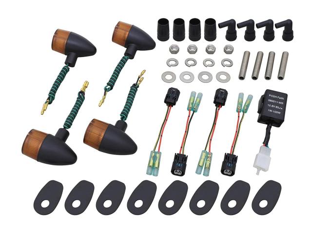 POSH(ポッシュ) クラシカル砲弾ブラック/オレンジ Z900RS (132098-56)の通販は