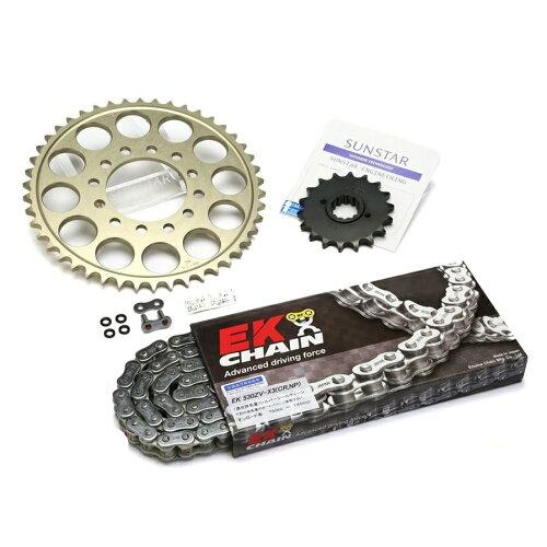 SUNSTAR サンスター スプロケット&チェーンキット 品番:KE50312 ZRX1200R サイズ:530の通販は