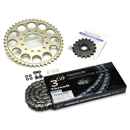 SUNSTAR サンスター スプロケット＆チェーンキット 品番:KE52242 Z1-R(D2/D3)(530コンバート) サイズ:530の通販はその他バイクパーツ