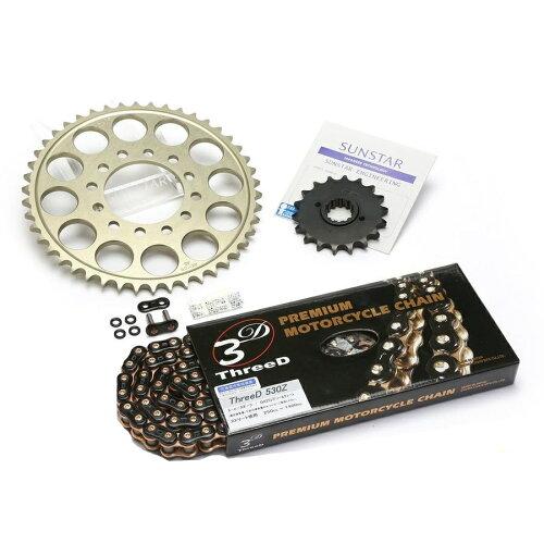 SUNSTAR サンスター スプロケット＆チェーンキット 品番:KE52544 Z1000R(530コンバート) サイズ:530の通販は