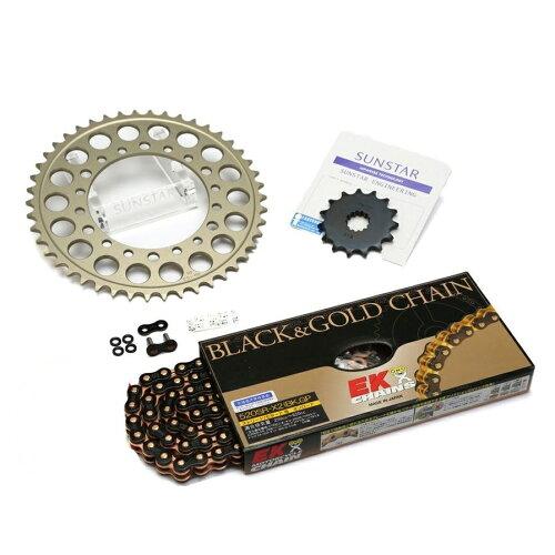 SUNSTAR サンスター スプロケット＆チェーンキット 品番:KE34004 XELVIS  サイズ:520の通販は 27,673円