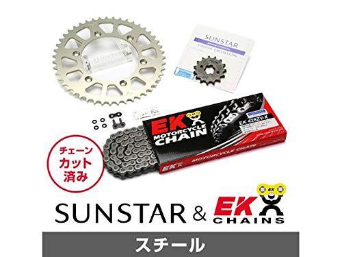 SUNSTAR サンスター スプロケット＆チェーンキット 品番:KE21431 TT250R RAID サイズ:428