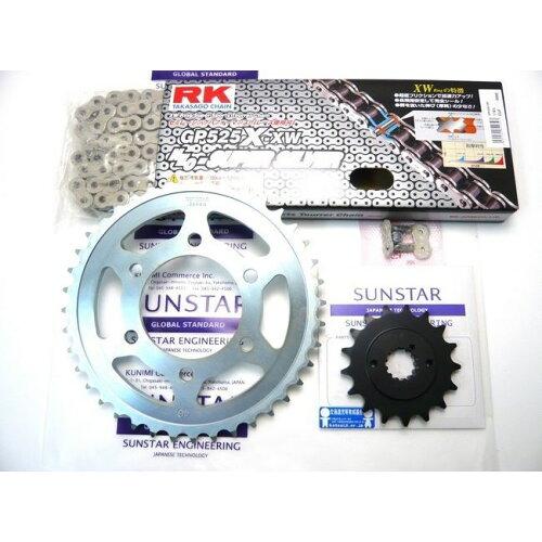 KUNIMI 国美コマース スプロケット＆チェーンキット 品番:KR41016 Z1-R(D1)(525コンバート) サイズ:525