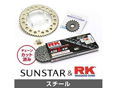 SUNSTAR サンスター スプロケット&チェーンキット 品番:KR21601 SRX400 サイズ:428の通販は