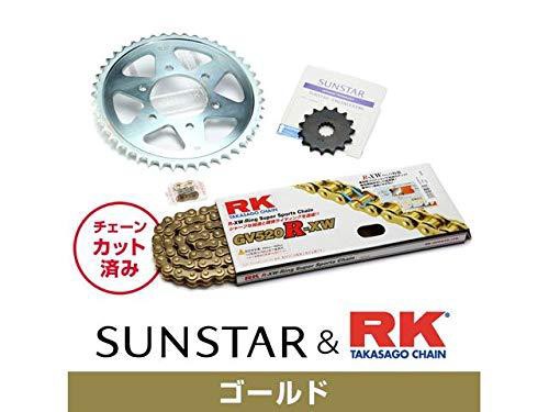 SUNSTAR サンスター スプロケット＆チェーンキット 品番:KR3A707 GSR250/S/F サイズ:520