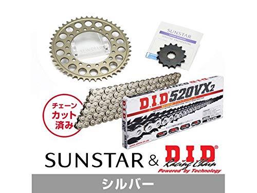 SUNSTAR サンスター スプロケット＆チェーンキット 品番:KD33502 JADE  サイズ:520の通販は
