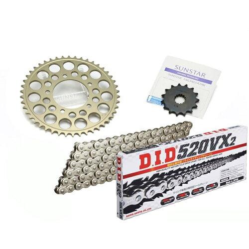 SUNSTAR サンスター スプロケット＆チェーンキット 品番:KD37802 YZF-R25  サイズ:520の通販は