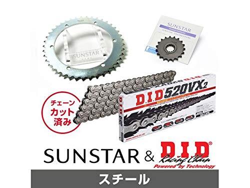 KUNIMI 国美コマース スプロケット＆チェーンキット 品番:KD38205 SR400 (520コンバート) サイズ:520