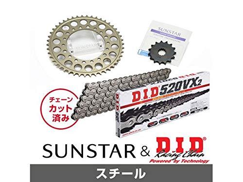 SUNSTAR サンスター スプロケット＆チェーンキット 品番:KD38301 SRX-4  サイズ:520の通販は 22,761円