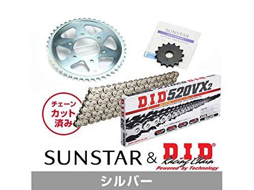 SUNSTAR サンスター スプロケット＆チェーンキット 品番:KD3A706 GSR250/S/F  サイズ:520の通販は