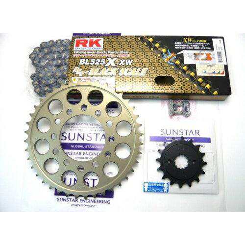 SUNSTAR サンスター スプロケット＆チェーンキット 品番:KR40714 Z750GP(525コンバート) サイズ:525の通販は 47,815円