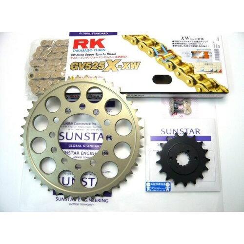 KUNIMI 国美コマース スプロケット＆チェーンキット 品番:KR41213 Z1000H(525コンバート) サイズ:525